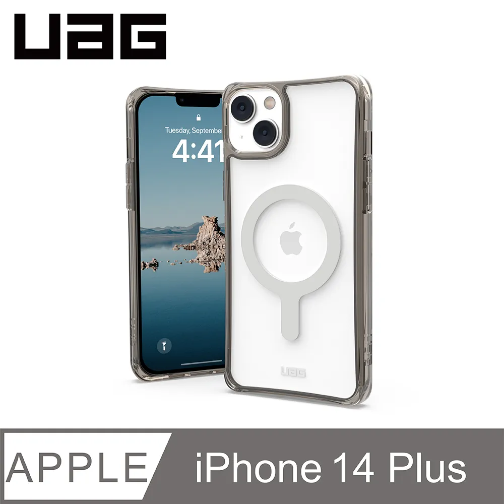 UAG iPhone 14 Plus MagSafe 耐衝擊保護殼-軍用黑 歷史價格詳細信息