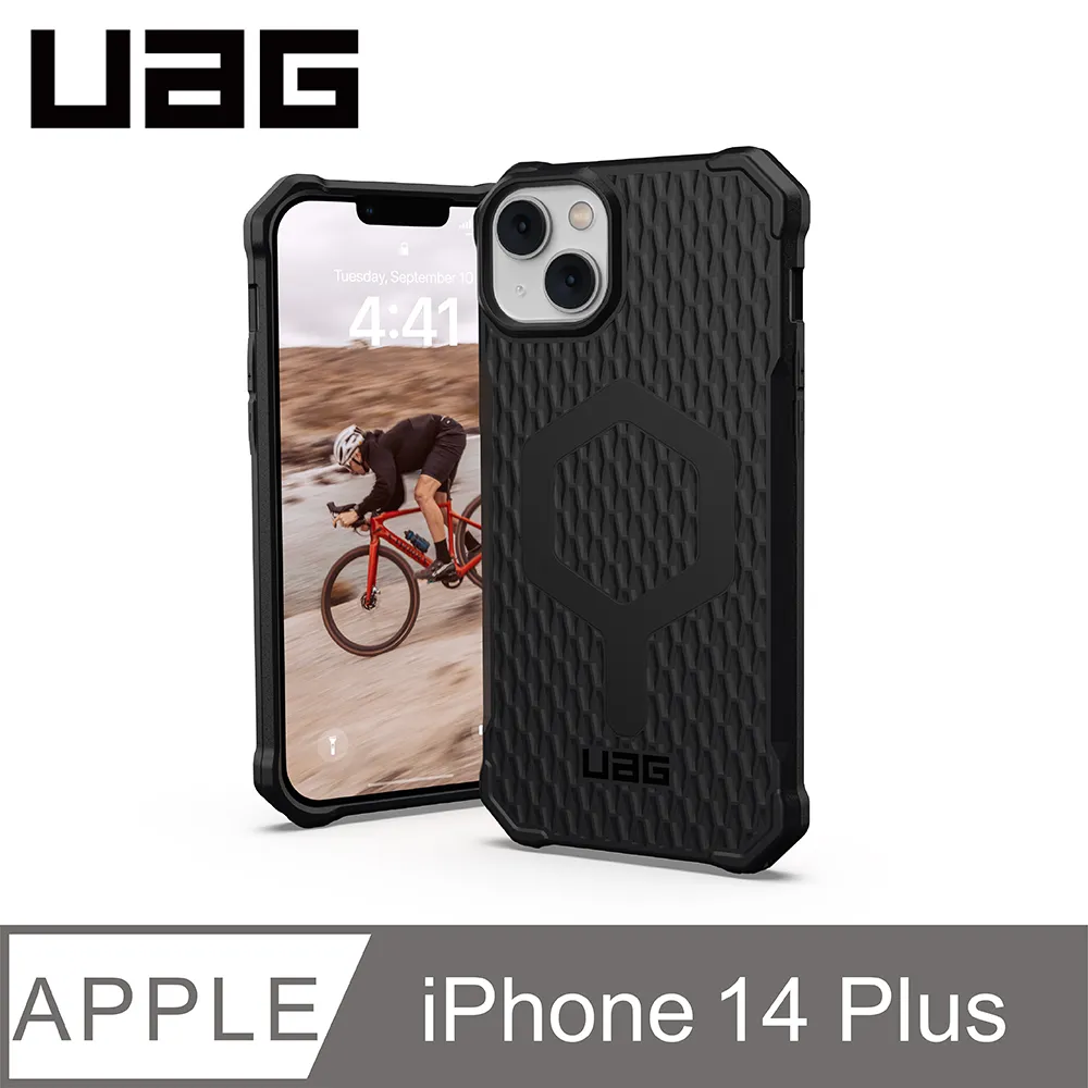 UAG iPhone 14 Plus MagSafe 耐衝擊輕量保護殼-黑 歷史價格詳細信息