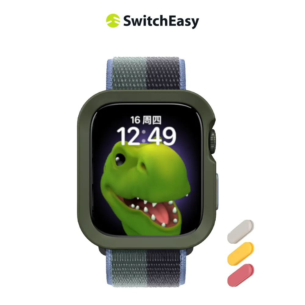 美國魚骨 SwitchEasy Apple Watch 7/6/5/4/SE Colors 保護殼 45/44mm 軍綠色 歷史價格詳細信息