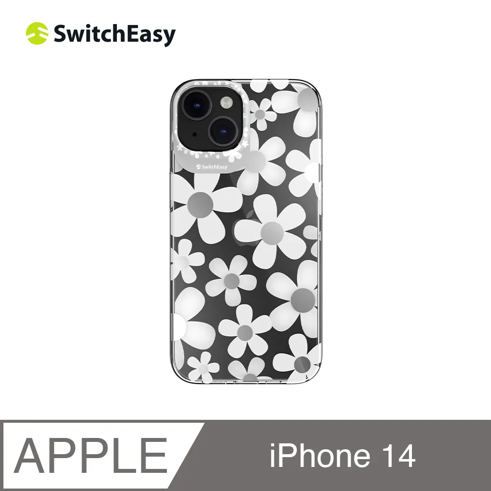魚骨牌 SwitchEasy iPhone 14 6.1吋 Artist M 藝術家磁吸防摔手機殼,白花 歷史價格詳細信息