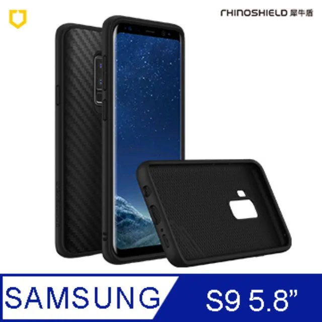 【犀牛盾】Samsung Galaxy S9+ (6.2吋) CrashGuard 防摔邊框手機保護殼-黑色 歷史價格詳細信息