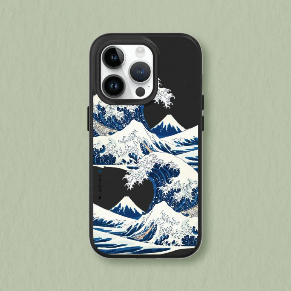 【犀牛盾】iPhone 16系列SolidSuit(MagSafe兼容)手機殼｜ilovedoodle-貓咪月象-黑(多色可選) 歷史價格詳細信息