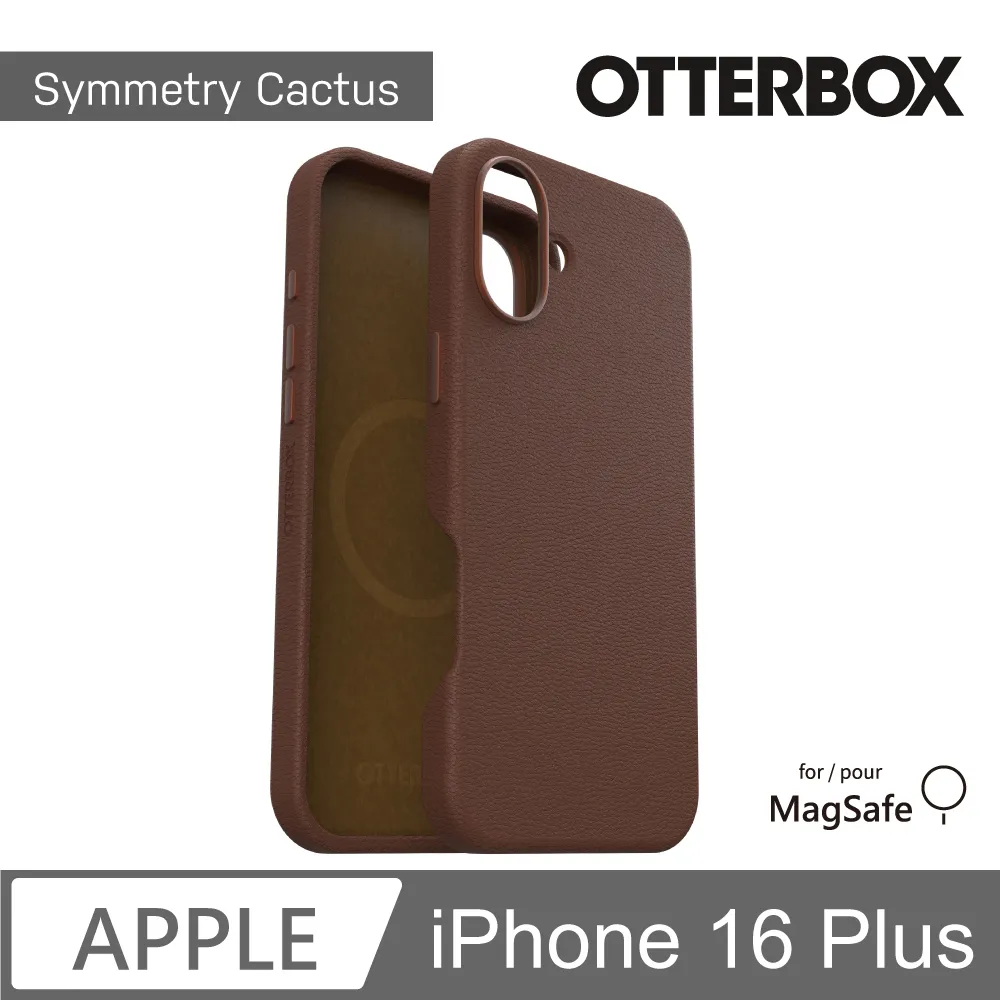 【OtterBox】iPhone 16 Plus 6.7吋 Symmetry Cactus 炫彩仙人掌皮革保護殼-褐(支援MagSafe) 價格比較,價格查詢,歷史價格詳細信息