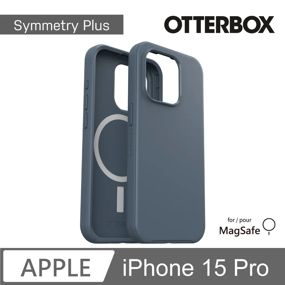 【OtterBox】iPhone 15 Pro 6.1吋 OtterGrip Symmetry 炫彩隱形支架保護殼-藍(支援MagSafe) 歷史價格詳細信息