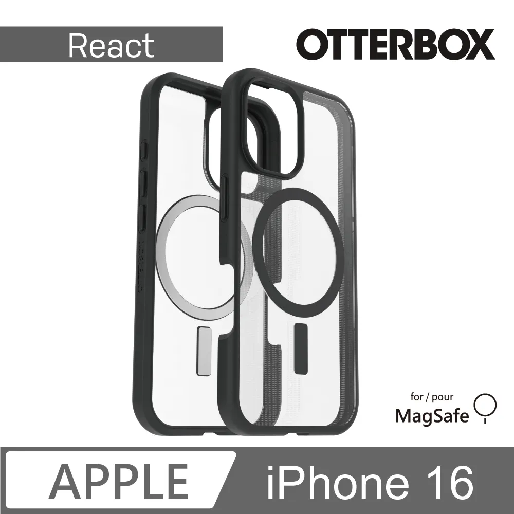 【OtterBox】iPhone 16 6.1吋 React 輕透防摔殼-星塵(支援MagSafe) 歷史價格詳細信息