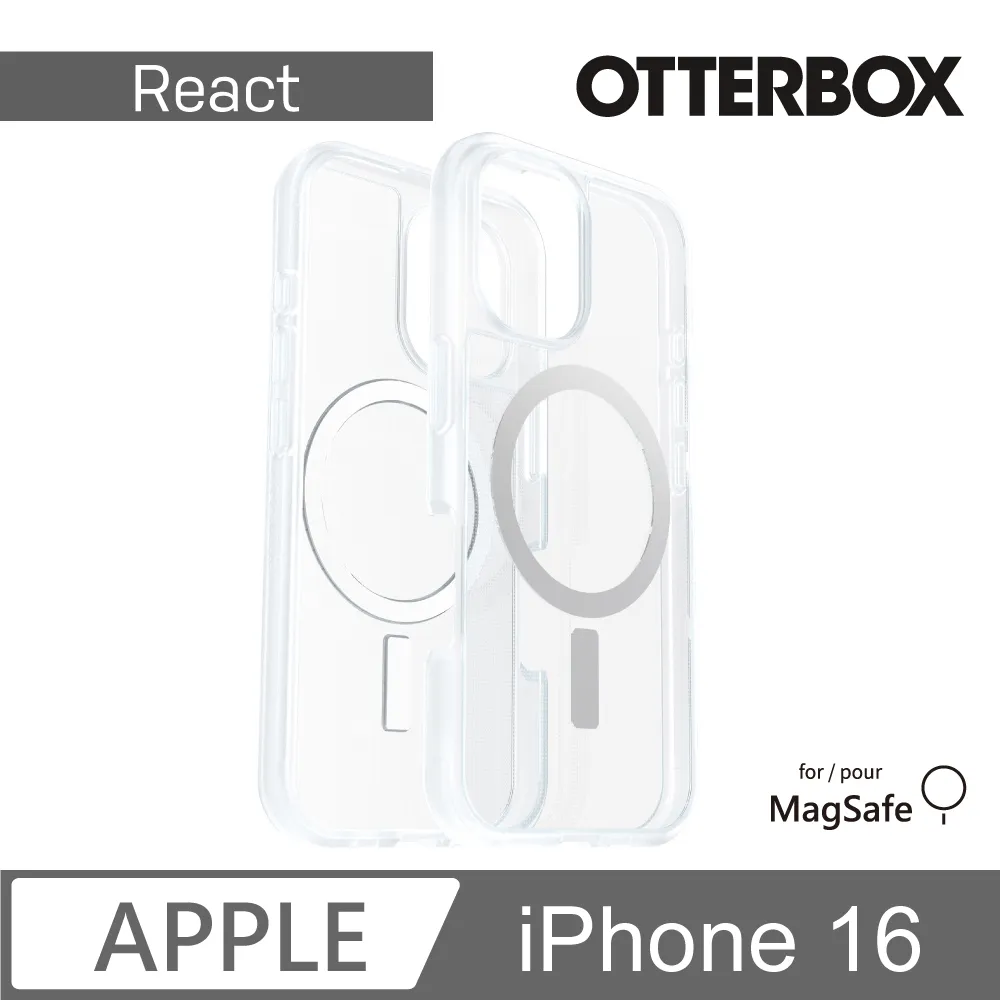【OtterBox】iPhone 16 6.1吋 React 輕透防摔殼-星塵(支援MagSafe) 歷史價格詳細信息