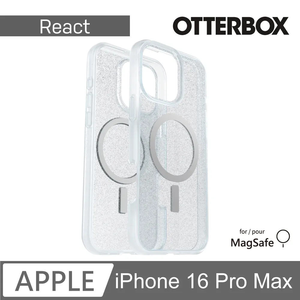 【OtterBox】iPhone 16 Pro Max 6.9吋 React 輕透防摔殼-星塵(支援MagSafe) 歷史價格詳細信息