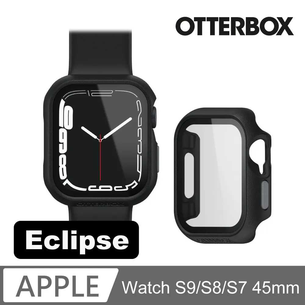 OtterBox Eclipse Apple Watch 8/7 高透防護玻璃錶殼 防摔 保護殼 保護貼 41/45mm 歷史價格詳細信息