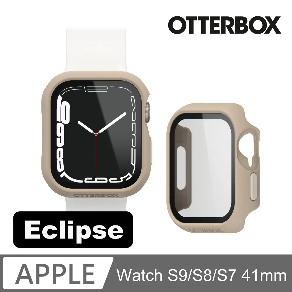 OtterBox Apple Watch S8 / S7 41mm Eclipse 高透防護玻璃錶殼-米色 歷史價格詳細信息
