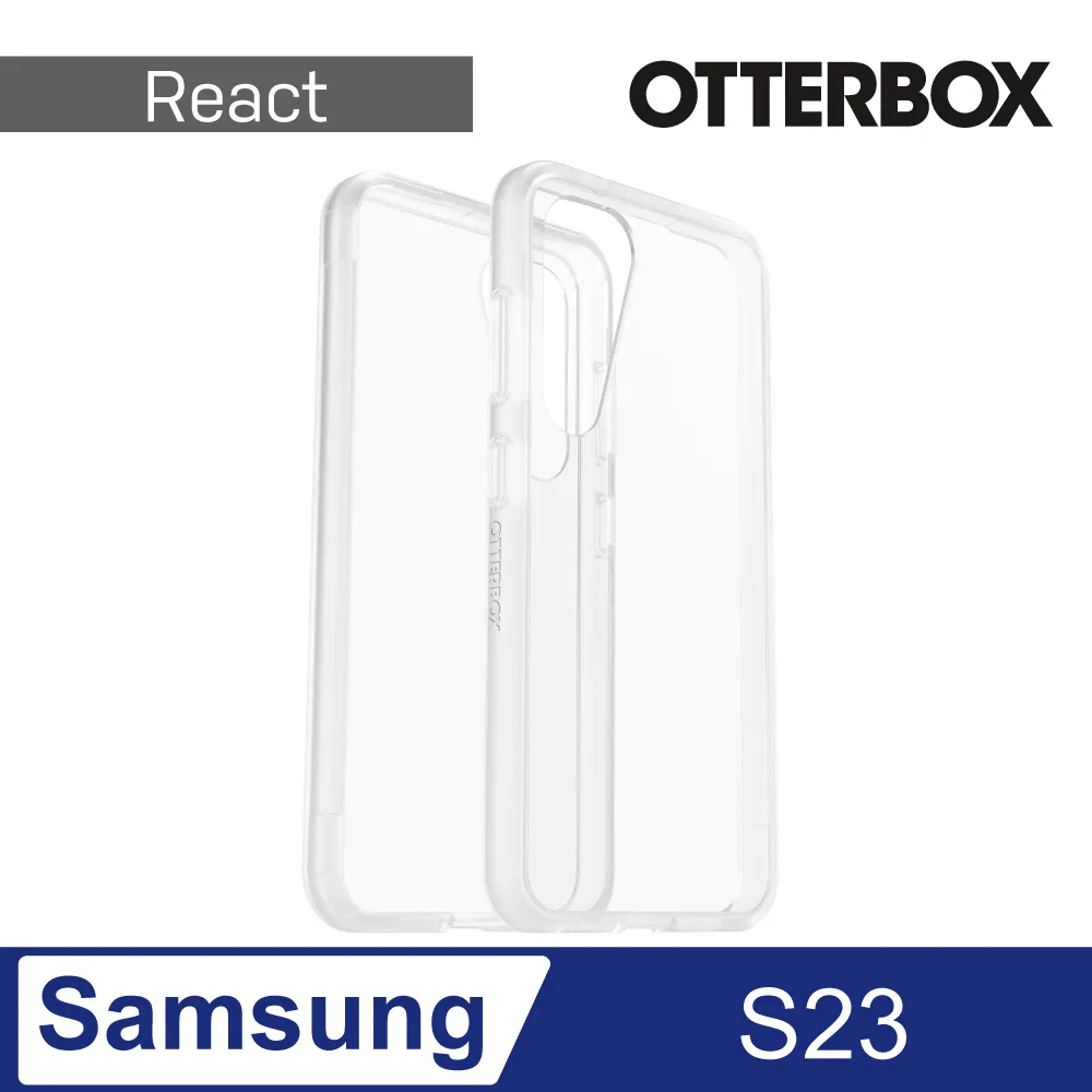 OtterBox Samsung Galaxy S23 React輕透防摔殼-透明 歷史價格詳細信息