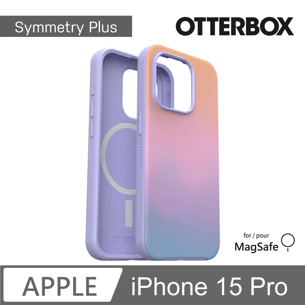 【OtterBox】iPhone 15 Pro 6.1吋 OtterGrip Symmetry 炫彩隱形支架保護殼-藍(支援MagSafe) 歷史價格詳細信息