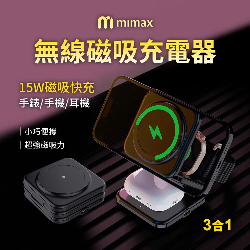小米有品 | mimax 三合一摺疊行動電源 10000mAh-黑/白 歷史價格詳細信息
