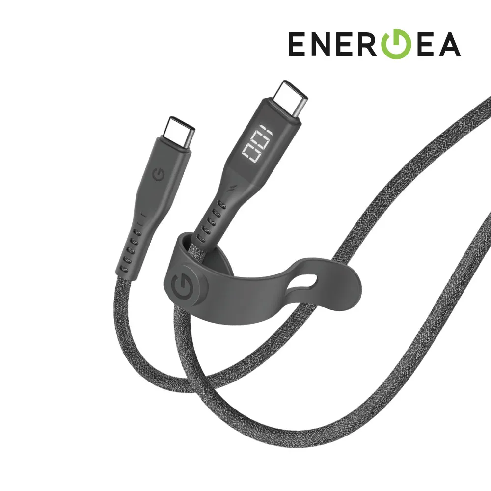 ENERGEA  USB-A to L Alutough L型可移動雙彎頭編織抗菌充電線1.5m 歷史價格詳細信息