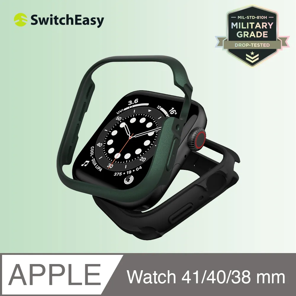 美國魚骨 SwitchEasy Apple Watch 7 Odyssey Glossy Edition鋁合金手錶保護殼 41mm 閃耀銀 歷史價格詳細信息