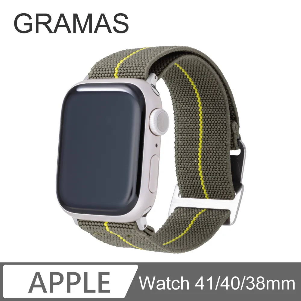 Gramas Apple Watch 38/40/41mm 法國海軍帆布錶帶-橄欖綠 歷史價格詳細信息