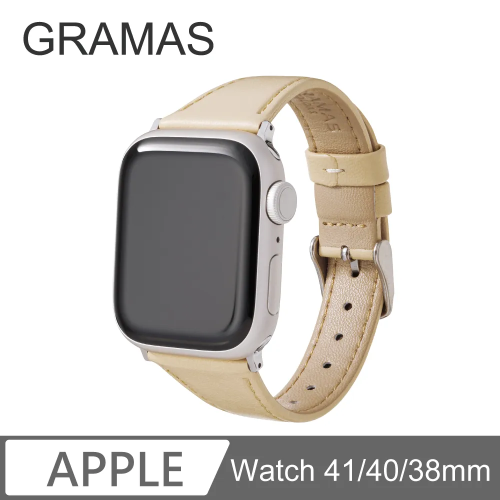 Gramas Apple Watch 38/40/41mm 莫蘭迪仕女真皮錶帶-玫瑰 歷史價格詳細信息