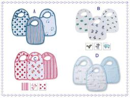 Aden+Anais 嬰兒紗布圍兜(3入) 三段鈕扣 透氣 口水巾  英國皇室御用品牌 美國代購 正品 綠寶貝 歷史價格詳細信息