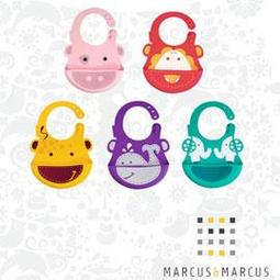 *小小樂園*Marcus&Marcus 動物樂園矽膠立體圍兜，輕量材質設計，防水輕巧好攜帶，通過美國食品管理局FDA認證 歷史價格詳細信息