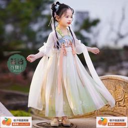 女童漢中國風超仙夏裝連女孩2022新款子古風兒童古裝夏季 歷史價格詳細信息