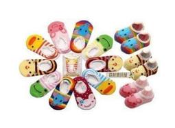 森林寶貝屋~寶寶可愛防滑襪~可愛造型地板襪~卡通兒童棉襪~防滑點膠襪子~兒童防滑襪~4款發售 歷史價格詳細信息