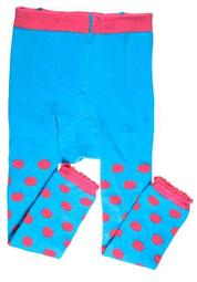 【HELLA 媽咪寶貝】美國 my little legs 內搭褲襪_熱情粉點點藍色褲襪(954) 價格比較,價格查詢,歷史價格詳細信息