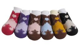 美國 Jazzy Toes 時尚造型棉襪單入組_桃紅愛心長襪(JTNH-04) 歷史價格詳細信息