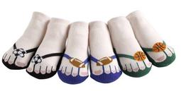 美國 Jazzy Toes 時尚造型棉襪/止滑襪/假鞋襪/嬰兒襪_三入禮盒組_交通工具組(JT3-06) 歷史價格詳細信息