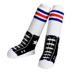 美國 Jazzy Toes 時尚造型棉襪單入組_桃紅愛心長襪(JTNH-04) 歷史價格詳細信息