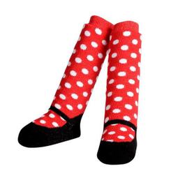 美國 Jazzy Toes 時尚造型棉襪單入組_桃紅愛心長襪(JTNH-04) 歷史價格詳細信息