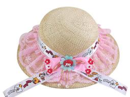 草帽藍色系~格子蝴蝶結文藝清新平頂平檐草帽夏季戶外遮陽草帽小禮帽 新品 歷史價格詳細信息