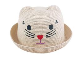 草帽藍色系~格子蝴蝶結文藝清新平頂平檐草帽夏季戶外遮陽草帽小禮帽 新品 歷史價格詳細信息