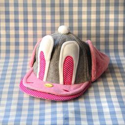 可愛粉紅兔寶寶女娃帽 歷史價格詳細信息