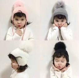 秋冬季女士大毛球保暖針織帽 仿貉子毛舒適透氣 套頭毛線帽 純色包頭帽 加厚保暖帽 短毛帽【OO0129】《約翰家庭百貨 歷史價格詳細信息