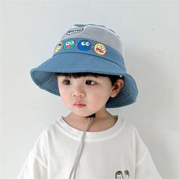兒童帽子夏季網眼遮陽帽太陽帽寶寶春夏幼兒園漁夫帽男女童帽 歷史價格詳細信息