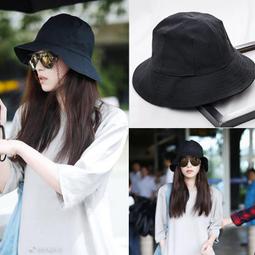 韓版小清新漁夫帽 雙面格紋 格子 可摺疊帽 花苞荷葉邊 防曬森林系漁夫帽 歷史價格詳細信息