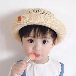 寶寶帽子夏季遮陽帶風扇遮陽涼帽男童女童防曬戶外兒童大簷空頂帽 歷史價格詳細信息