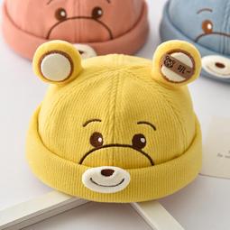 寶寶帽子春秋薄款嬰兒地主帽男童瓜皮帽女童雅痞兒童帽夏季潮 歷史價格詳細信息