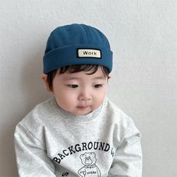 寶寶地主帽兒童男寶寶春秋薄款韓版嘻哈潮嬰兒瓜皮洋氣女童帽子潮 歷史價格詳細信息