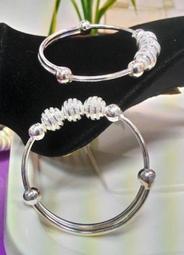 [金年春金仔店] 純銀999 兒童 嬰幼兒 彌月禮 六字真言 鐲子 手鐲 手環 銀鐲子 銀手鐲 銀手環 銀幣 銀飾 歷史價格詳細信息