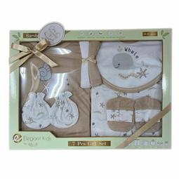 【菲斯質感生活購物】美國Elegant kids十件組彌月禮盒-奶茶色 【E013】彌月禮盒 十件組彌月禮盒 女嬰裝 歷史價格詳細信息