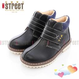 【街頭巷口 Street】 時尚休閒童鞋 魔鬼氈式 透氣網布設計 流線條紋風格 休閒運動童鞋 CD215BE 藍色 歷史價格詳細信息