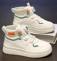 童鞋女2023新款秋季高筒帆布鞋男童女童塗鴉時尚百搭薄款韓 歷史價格詳細信息