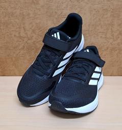 adidas 愛迪達 童鞋 Runfalcon 5 EL C 黑 白 中童 運動鞋 小朋友 IE8574 歷史價格詳細信息