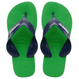havaianas 哈瓦士 巴西人字拖 兒童款 Max 綠底藍帶 拖鞋 夾腳拖 海灘鞋 涼鞋＊潔西小舖＊ 歷史價格詳細信息