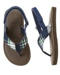 [娃娃屋] 美國 Crazy 8 小女生藍綠波文夾腳涼鞋 #8 歷史價格詳細信息