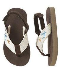 [娃娃屋] 美國 Crazy 8 小女生藍綠波文夾腳涼鞋 #8 歷史價格詳細信息