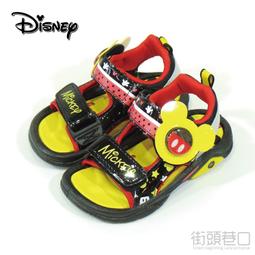【街頭巷口 Street】 Disney 可愛大頭米奇 休閒鞋 LED 閃亮 電燈童鞋 KRM463053BK 黑色 歷史價格詳細信息