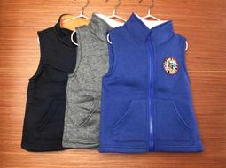 全館滿699免運【MONKEY BABY 】搖粒絨笑臉圖案淺藍色背心(65799) 歷史價格詳細信息