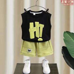 兒童裝男孩夏裝套裝2023新款夏季籃球服夏款運動帥氣中大童男孩潮 歷史價格詳細信息