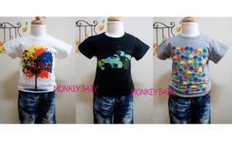 全館滿699免運【MONKEY BABY 】超可愛潛水鱷魚 恐龍圖案T恤2款可選(8559) 歷史價格詳細信息